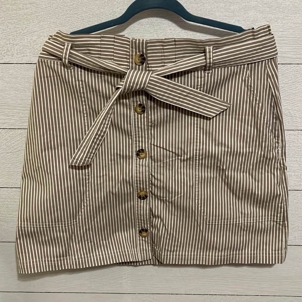 Abercrombie & Fitch Skirt with Tie Belt NWT